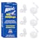 Macks AquaBlock Swimming Earplugs 3 Pair  Comfortable Waterproof Reusable Silicone Ear Plugs for Swimming Snorkeling Showering Surfing and Bathing Clear