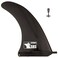 SBS 10 Surf  SUP Fin  Free No Tool Fin Screw  10 inch Center Fin for Longboard Surfboard  Paddleboard