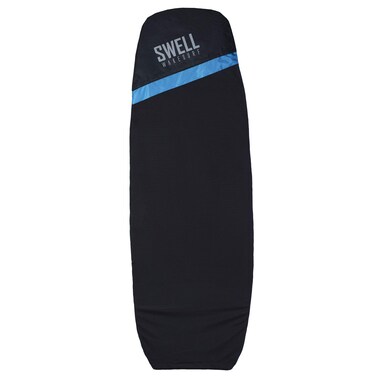 SWELL Wakesurf  Adjustable Length Wakesurf Board Sock with Padded Nose and Pocket  Wakeboard Cover  One Size Fits All Surfboard Bag