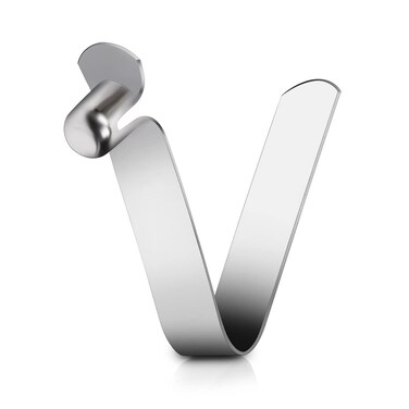 AuRiver 25 PCS Tent Pole Clips Stainless Steel Kayak Paddle Spring Snap Clips Tent Pole Push Button Spring Clips Locking Pin for Camping Kayak Paddle Tent Pole