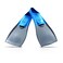 Speedo UnisexAdult Swim Training Fins Rubber Long Blade