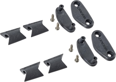 Cressi Long Free Diving Fins with Interchangeable Blades System  Gara Modular Made in Italy