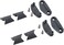 Cressi Long Free Diving Fins with Interchangeable Blades System  Gara Modular Made in Italy