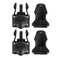 1 Pair Universal Adjustable Swimming Dive Fin Flippers Strap Buckles Replacement for Scuba Diving Diver