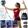 OVANTO Volleyball Training Equipment Aid  Solo Volleyball Trainer Kit to Serve  Spike Like A Pro  Fits 2046 Waists Reinforced Cord Stretching 21 ft  Great Volleyball Gifts for Teen Girls  Boys
