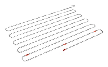 Great Call Athletics  Pro Volleyball Net Setter Measure Chain Volley Ball Setting Referee Kit Coach Beach NFHS Preset Height