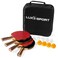 Ping Pong Paddle Set of 4 Full Table Tennis Bundle includes 4 Ping Pong Paddles 8 Three Star Balls Portable Storage Travel BagCase  Racket Kit 2 or 4 Players  Recreational IndoorOutdoor Games
