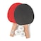 JOOLA Essentials Duel 2Player Table Tennis Racket Set with 2 Ping Pong Paddles  3 Balls  Pips Out Hardbat Ping Pong Rackets Great for All Playing Levels  Ages  White Ping Pong Balls