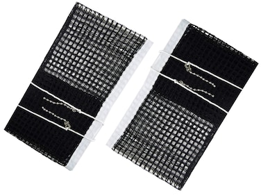 Comesee Ping Pong Nets Replacement with Chain Tension Table Tennis Nets for Any Table 60 to 72 Inch 2 Pack Navy
