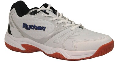 Python Deluxe Indoor Court Shoes Racquetball Squash Badminton Indoor Pickleball Volleyball Low  Mid Black  White Colors NonSlip NonMarking