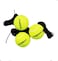 CIMERAC 3 Pack Tennis Training Ball SelfStudy Practice Exercise Tennis Ball Rebound Ball with String for Tennis Trainer