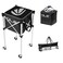 OLE ANDIGO Tennis Ball Hopper 160 Balls Tennis Ball Basket with Storage Bag Lightweight Tennis Balls Hopper with Detachable Tennis BagSmooth Rolling Tennis Ball CartTennis Ball Machine for Practice