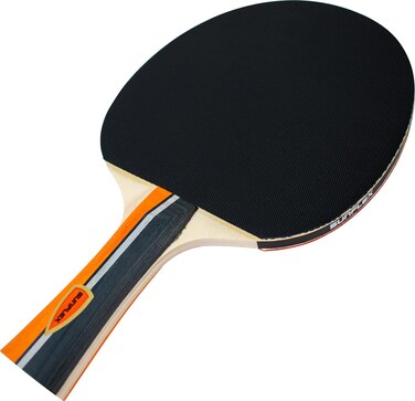 Sunflex Force C20 Table Tennis Racket  Ping Pong Bat for Advanced Training Wooden Racket with Smooth Rubber and Sponge  for The Player Wanting to Improve Their Table Tennis Game