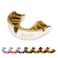 OPRO New Gold Level Mouthguard Adults and Junior Sports Mouth Guard Featuring Revolutionary Fitting Technology for Boxing Lacrosse MMA Martial Arts Hockey and All Contact Sports White Adult
