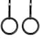ProsourceFit Fitness Gymnastics Rings with Straps for Total Body Conditioning at Home