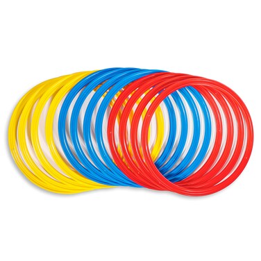 Speed  Agility Training Rings  Set of 12 by Trademark Innovations