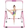 Tepemccu Expandable Gymnastics BarsAdjustable Height Gymnastic Horizontal BarsJunior Training Bar Children Folding Training Monkey Bars for Kids