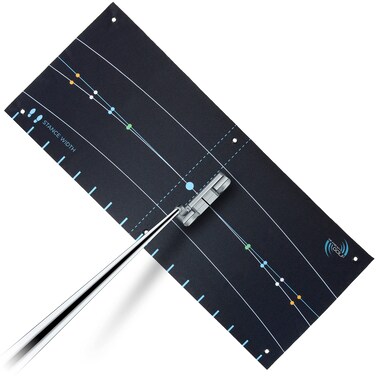 ME AND MY GOLF Stroke Trainer  Putting Arc and Aim Target  Includes Instructional Training Videos Black