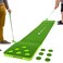 Gosports Battleputt Golf Putting Game 2On2 Pong Style Play With 11 Putting Green 2 Putters And 2 Golf Balls