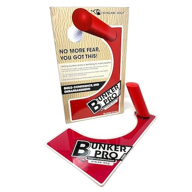 EyeLine Golf Bunker Pro System  Portable Practice Training Aids to Improve Your Shots from Bunker Get The Ball Out of The Sand Trap and on The Green Guaranteed Instant Improvement Made in USA