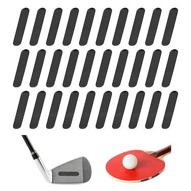 Quxddy 30Pcs Lead Tape Golf for Golf Clubs Lead Tape Tennis Strips Add Weight for Golf Club Pickleball Lead Tape Adhesive Lead Tape Adjust Weight for Tennis Racket