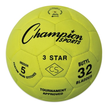 Champion Sports 3 Star Indoor Soccer Ball