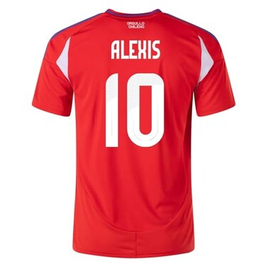 Alexis Sanchez 10 Chile Soccer Jersey 202425