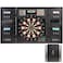 Arachnid Titanium 5400 Electronic Dartboard and Cabinet Black