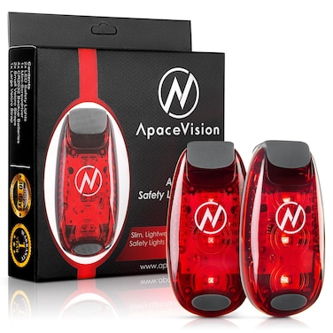LED Safety Light 2 Pack  Free Bonuses  Clip On StrobeRunning Lights for Runners Dogs Bike Walking  The Best High Visibility Accessories for Your Reflective Gear Bicycle etc