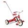 Radio Flyer Classic Tricycle with Push Handle Red