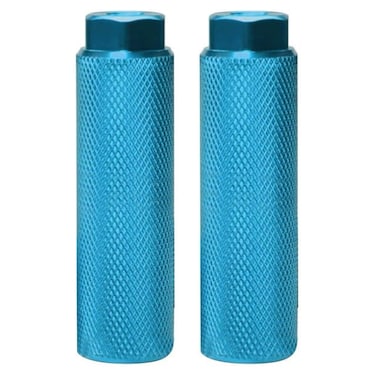 Enyolidimk 2 Pcs Vuwuma Amotor Bike Pegs Aluminum Alloy AntiSkid Lead Foot Bicycle Pegs BMX Pegs for Mountain Bike Cycling Rear Stunt Pegs Fit 38 inch Axles Bike Pegs Accessories BMX Bike