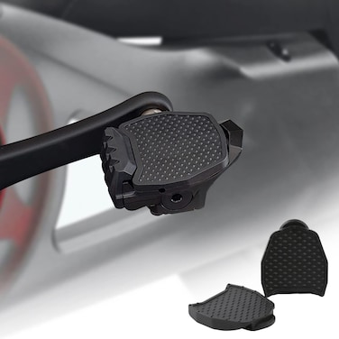Uharbour Pedal Converter for Peloton Bike Pedals for Regular Shoes Compatible with Peloton Bike  Peloton Bike and All Look Delta Pedals