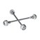 Delta TD9130 Skewers Hublox Quick Release Bolts Silver One Size