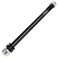 CyclingDeal Bike Bicycle 12mm Rear Whee Thru Axle Skewer for Indoor Trainer  Length 166mm to 178mm  Thread Pitch M12 x P175 Compatible with SRAM  25mm6mmtapered 75mm Spacers