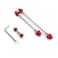ONIPAX Bike AntiTheft Locking Skewer 7 Lobe Bicycle Wheel Hub with key
