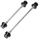 CyclingDeal Bike Bicycle Wheel Hub Non Quick Release Lock Skewers Set 5mm  for MTB or Road Bike  Prevent Removing Wheels by Hands