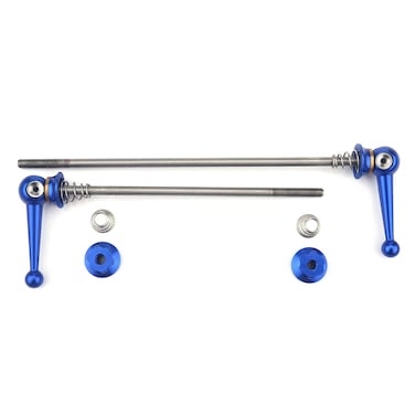Keenso 2pcs Quick Release Skewer Set Replacement Repair Parts Accessory Ultralight Titanium Alloy