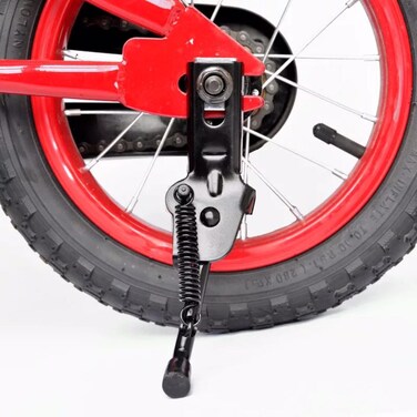 AISHEMI Alloy Bike Bicycle Kickstand Single NonSlip Bicycle Side Stand Support Rear Mount Stand for 14 16 18 Kids Bike