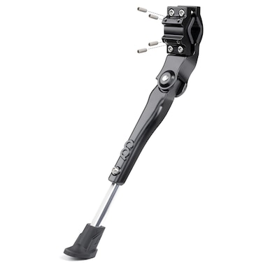 CyclingDeal Adjustable Bicycle Kickstand Rear Mount Type  for 16 to 20 Kids Bikes or 24 to 29 Mountain Bikes MTB  700C Road Hybrid Bikes  Premium Quality Aluminium Alloy with New Clamp Design