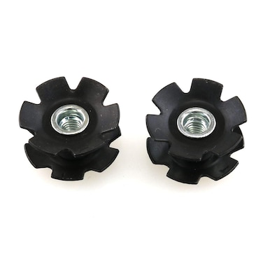 Eoutstanding Star Nut 2PCS Bike Cycling Bicycle Metal Headset Star Nut Accessories for Forks 118 Inch