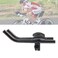 DRCKHROS TT Bars Bicycle Bike Handlebar Rest Bar Aluminum Alloy Black for Mountain Road Bicycle Bike Handlebars