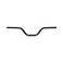 BW 100mm Riser Handlebar  Great for Mountain Road and Hybrid Bikes  Fits 254mm Stems