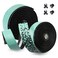 ROCKBROS Bike Handlebar Tape  Road Bicycle Bar Tapes 2 Roll PU Leather Surface EVA Foam Cycling Handle Bar Wraps with End Plugs