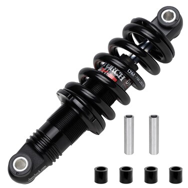 DNM DV22 Mountain Bike Bicycle MTB Coil Spring Rear Suspension Shock Absorber 160x30mm 750 lbs AL6061 with Extra Bushing Hardware