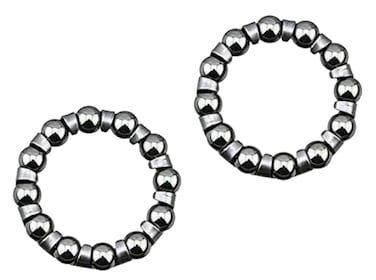 CYCLEZ 516 x 12 Premium Bicycle Bottom Bracket Bearings for Beach Cruisers BMX Lowrider Bikes or 1Piece Cranks Replacement Bearings Made in USA Set of 2