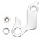 LT Easiyl Mech Derailleur Hanger Derailleur Hook Bicycle Tail Hook Rear Derailleur Hook Aluminum Alloy with 2 Screws Compatible with Baracuda Compatible with Bianchi
