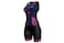 WIXEN Womens Triathlon Suit Sleeveless Tri Suit Padded Cycle Race Swim Bike Run Tri Suit Back Pockets