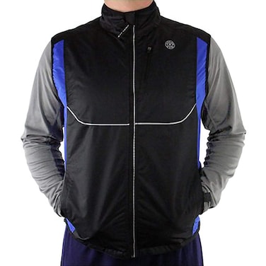 Golds Gym GG10MT Reflective Vest BlackBlue LargeExtra Large 4248