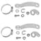 Universal Torque Arm Conversion KitFit for Electric Bicycle EBike Front or Rear Hub Motors and Mid Drive eBike 2 Set