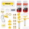 NEWBOLER Bleed Kit for Shimano Hydraulic Disc BrakesPro Bicycle Brakes Service Kit Bleed Set with Hydraulic Mineral Oil 120ml for Disc Brake Perfect Bleeding of The Bicycle Brake